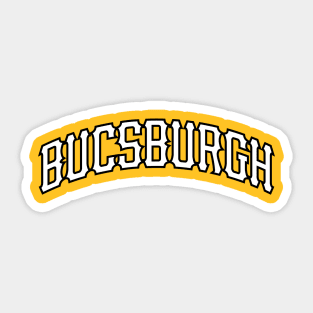 Bucsburgh - Yellow 2 Sticker